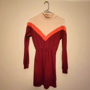 Long sleeve sweater dress